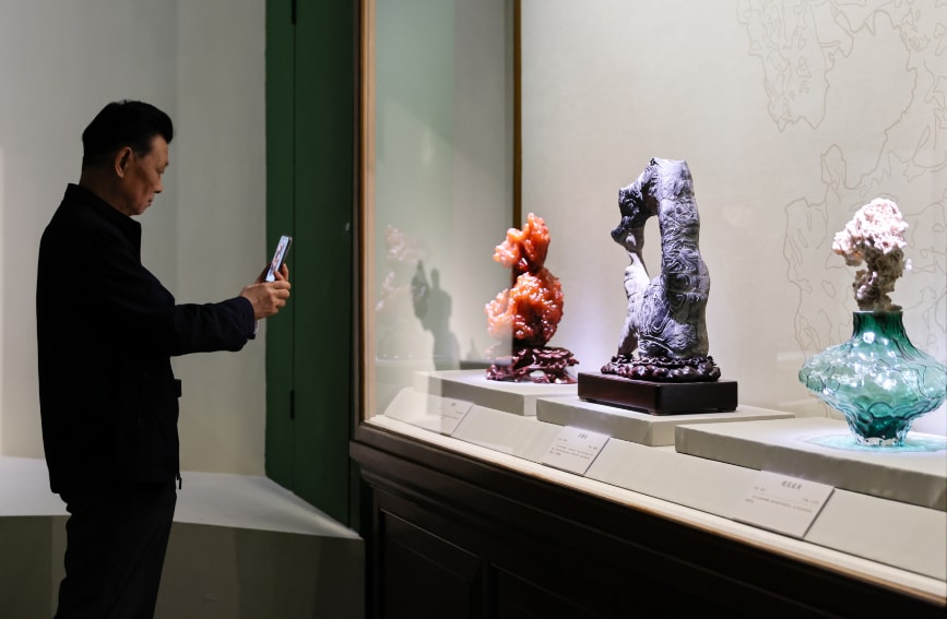 “石韵天成——中国观赏石艺术展”在国博开幕
