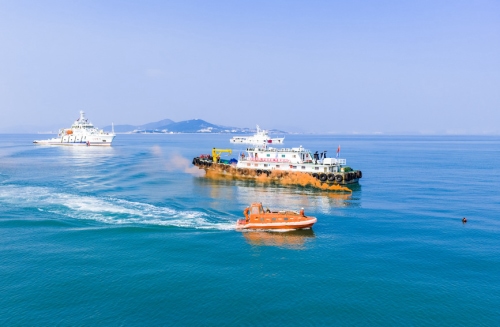 2025年山东（青岛）海上风电综合应急演习举行