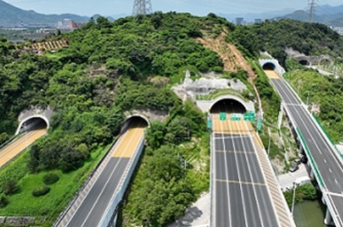 浙江甬台温高速公路改扩建工程北白象至南白象段建设稳步推进