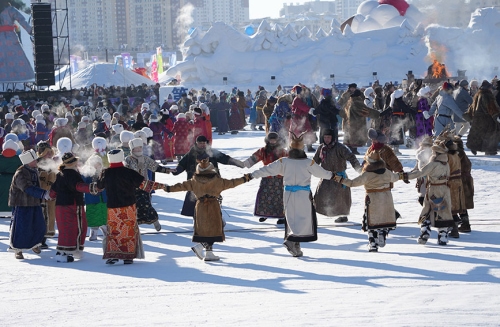 第二十一届内蒙古自治区冰雪那达慕开幕