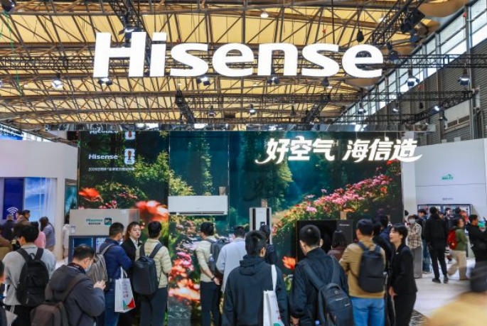 海信AI智能空调产品矩阵亮相，大力神U6定义智感新体验​