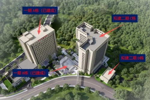 三航局九公司承建的渝中区人民医院化龙桥院区二期工程EPC项目顺利开工
