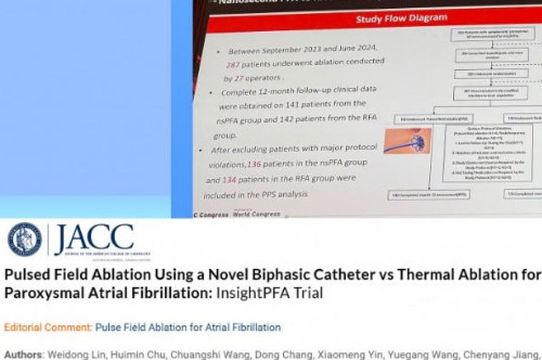 北芯生命LotosPFA®获批NMPA，国产PFA创新获HRS/EHRA科学声明关注​