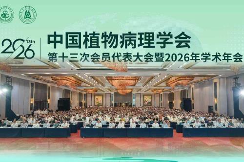 中国植物病理学会第十三次会员代表大会暨2026年学术年会在武汉召开